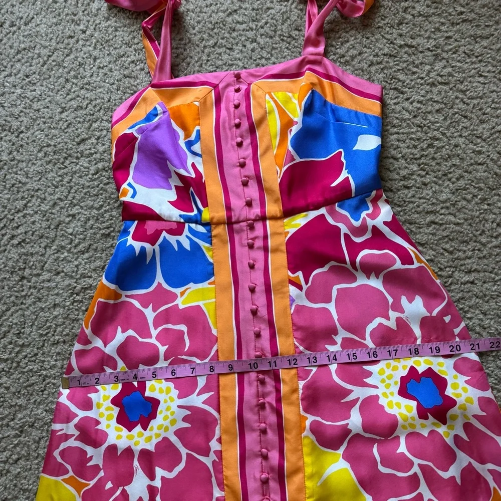 Trina Turk Cami Sleeveless Maxi Dress Sz 6 - Picture 11 of 16